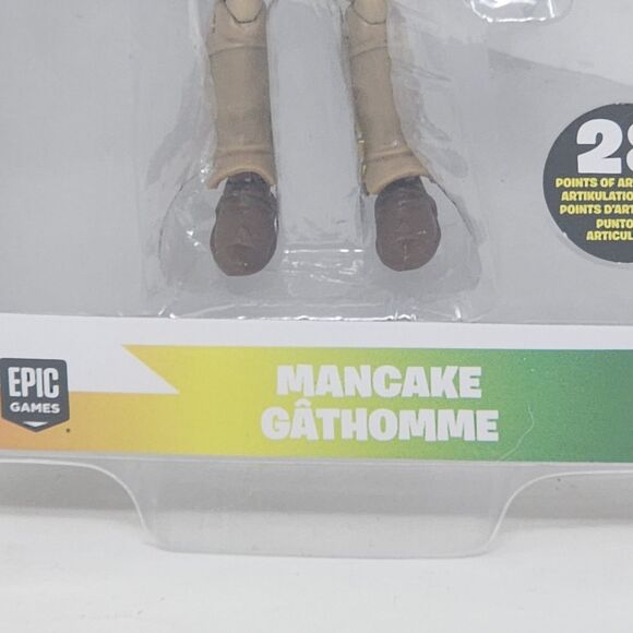 Jazwares Fortnite Solo Mode Series Mancake Gathomme 4" Action Figure Series 17 - Picture 6 of 11